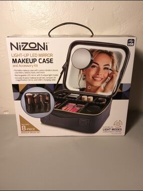Nizoni Light-Up LED Makeup Case